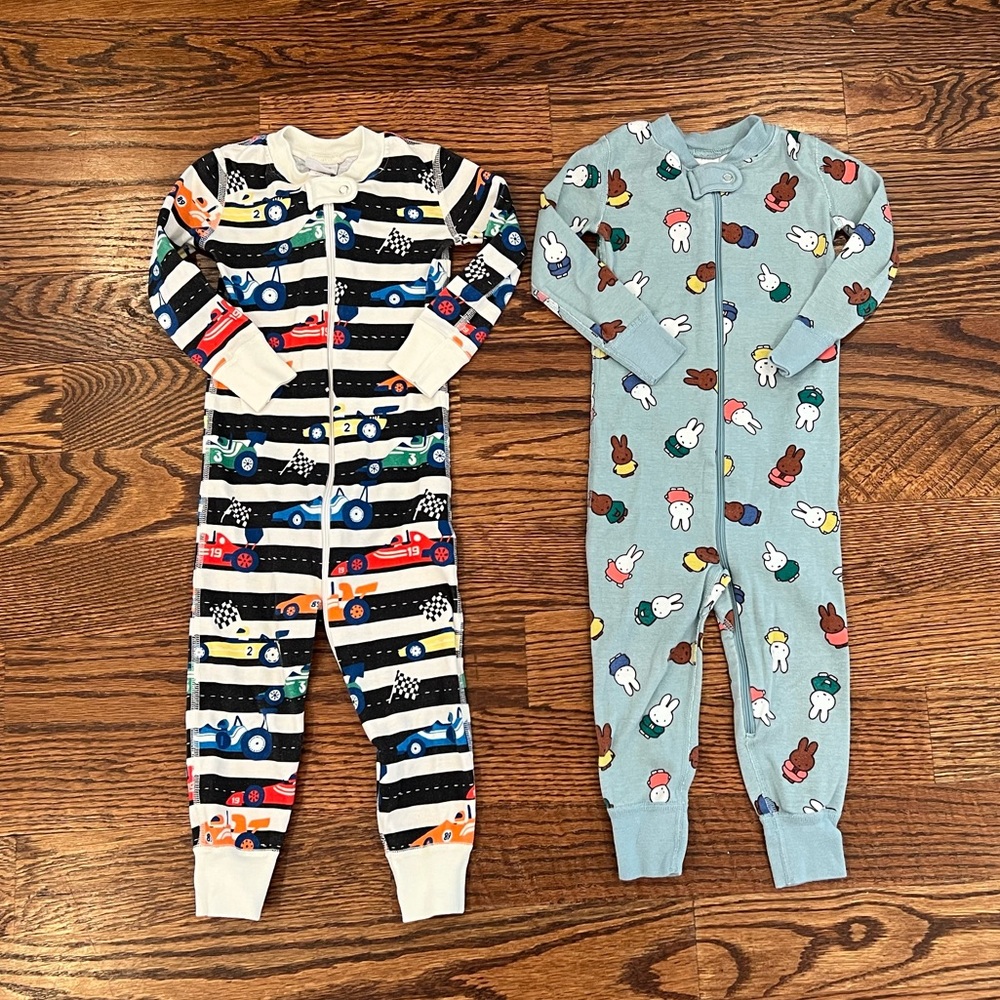 Set of 2 Hanna Andersson Sleeper PJs